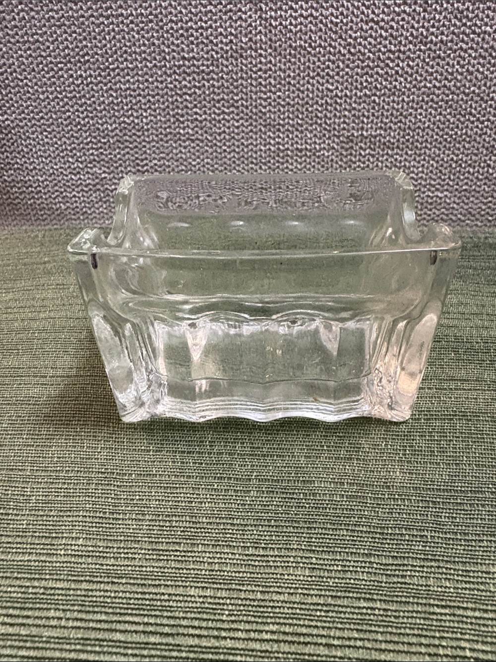 Clear Glass Tray - Organizer